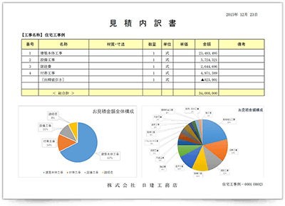 住宅工事例